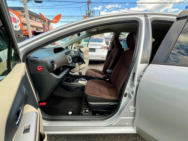 アクア Ｇ　／１オーナー／買取り直販車／後期型テール／ＬＥＤヘッドライト／ＬＥＤフォグランプ／ＬＥＤルームランプ／スマートキー／ナビ／ＴＶ／ブルートゥース／バックカメラ／ＥＴＣ／ドライブレコーダー／ＡＵＸ入力（53枚目）