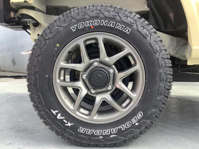 ジムニー ＸＣ　ＲＩＤＥ＋ＴＥＣＨ前後ガードバンパー　ＲＩＤＥ＋ＴＥＣＨ１．５インチリフトアップセット　ＹＯＫＯＨＡＭＡジオランダーＸ－ＡＴ１９５Ｒ１６（6枚目）