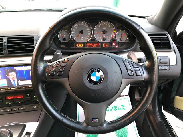 M3 SMGII PANDEM ワイドボディーキット ブレンボキャリパー SACLAMマフラー ARQRAY中間マフラー KITANOフロント・トランクスポイラー オーリンズ車高調 ワーク18インチアルミ HDDナビ(34枚目)