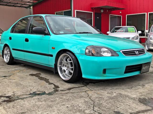 シビックフェリオ ホンダ 4wd 寒冷地仕様 d16a カタログ値120馬力 エメラルドグリーン全塗装済 us仕様 社外usヘッド テールライト 車高調 16インチ深リム usエアコンパネル オプションフロントバンパー他多数 千葉県 4wd 寒冷地仕様 d16a シビックフェリオ ホンダ 4wd 寒冷地仕様 d16a カタログ値120馬力 エメラルドグリーン全塗装済 us仕様 社外usヘッド テールライト 車高調 16インチ深リム usエアコンパネル オプションフロントバンパー他多数 千葉県 4wd 寒冷地仕様 d16a
