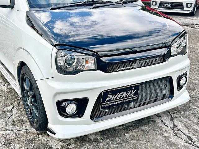 アルトワークス ベースグレード　モンスタースポーツＦバンパー　ＢＬＩＴＺ車高調　スズキワークス　リアウイング　ガレージベリー　リアディフューザーＥＣＵ書換え　ＨＫＳマフラー　カロッツェリア　フルセグナビ　ローポジションシートアダプタ（10枚目）