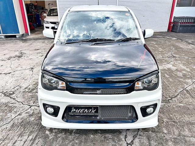 アルトワークス ベースグレード　モンスタースポーツＦバンパー　ＢＬＩＴＺ車高調　スズキワークス　リアウイング　ガレージベリー　リアディフューザーＥＣＵ書換え　ＨＫＳマフラー　カロッツェリア　フルセグナビ　ローポジションシートアダプタ（45枚目）