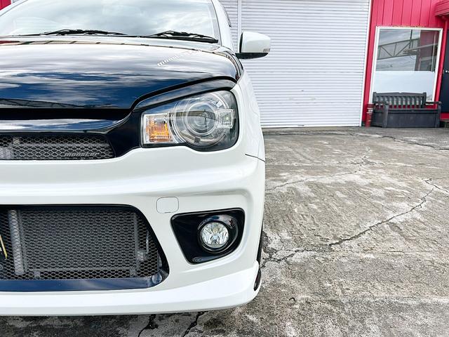 アルトワークス ベースグレード　モンスタースポーツＦバンパー　ＢＬＩＴＺ車高調　スズキワークス　リアウイング　ガレージベリー　リアディフューザーＥＣＵ書換え　ＨＫＳマフラー　カロッツェリア　フルセグナビ　ローポジションシートアダプタ（47枚目）