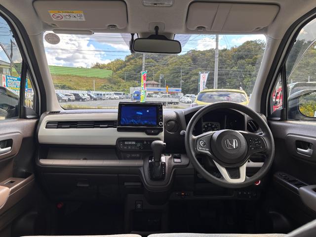 N-WGN Lホンダセンシング 当社指定新品タイヤ4本 ドライブレコーダー前後 8インチナビ TV バックカメラ ETC クルーズコントロール シートヒーター LED ステアリングスイッチ USB ワンオーナー 記録簿有(10枚目)