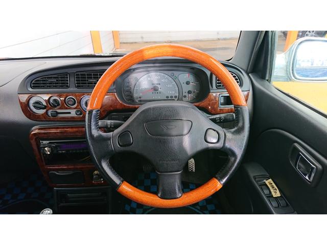 ミラ ピコ 5速マニュアル CD 社外ウーハー 社外アルミホイール(18枚目)