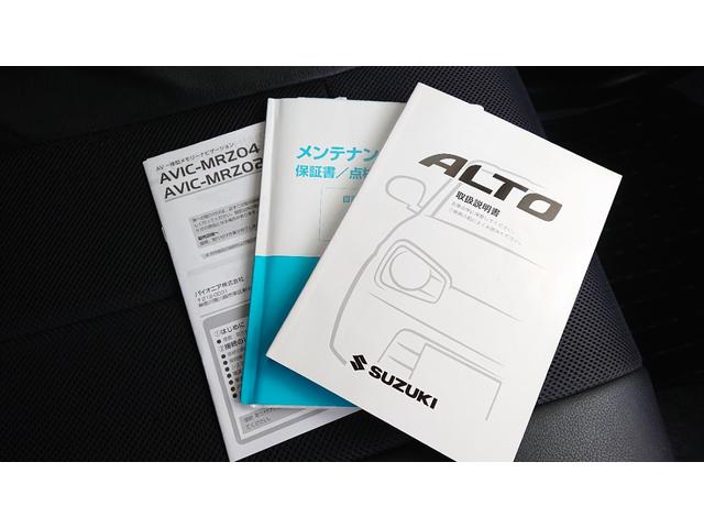 アルト Ｘ　ナビ　ワンセグ　ドライブレコーダー　ＥＴＣ　衝突軽減ブレーキ　シートヒーター　プッシュスタート　スマートキー　アイドリングストップ　純正アルミホイール（19枚目）