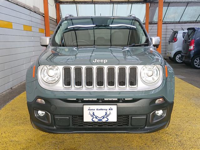 ジープ・レネゲード リミテッド　ナビ　地デジ　Ｂｌｕｅｔｏｏｔｈオーディオ　バックカメラ　パワーシート　シートヒーター　ハンドルヒーター　衝突軽減ブレーキ　クルーズコントロール　プッシュスタート　スマートキー　ワンオーナー（2枚目）