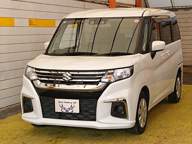 ソリオ G オーディオディスプレイ Bluetoothオーディオ 衝突軽減ブレーキ 左側電動スライドドア ETC プッシュスタート スマートキー コーナーセンサー(7枚目)