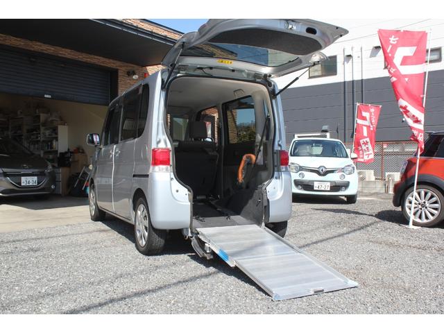 タント スローパー　スローパー　車いす乗降車　福祉車両　リアシート付定員３人　新品オールシーズンタイヤ装着　左ＰＷスライドドア　スマートキーＰｕｓｈスタート　ナビ／ＴＶ／Ｂｌｕｅｔｏｏｔｈ接続／Ｂカメラ　ドラレコ（3枚目）