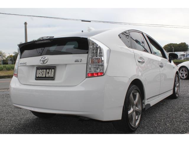 プリウス Ｓ　カロッツェリアナビ／テレビ／Ｂｌｕｅｔｏｏｔｈ接続　スマートキー／スペア有　ＨＩＤ／ＡＵＴＯライト　ＥＴＣ　ドラレコ　１７インチアルミ　検Ｒ８年１１月７日（6枚目）
