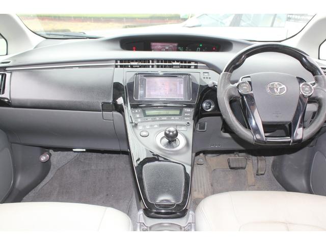 プリウス Ｓ　カロッツェリアナビ／テレビ／Ｂｌｕｅｔｏｏｔｈ接続　スマートキー／スペア有　ＨＩＤ／ＡＵＴＯライト　ＥＴＣ　ドラレコ　１７インチアルミ　検Ｒ８年１１月７日（23枚目）
