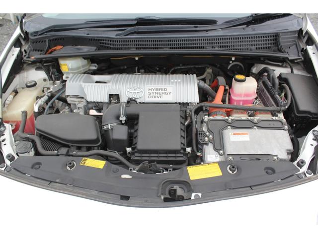 プリウス Ｓ　カロッツェリアナビ／テレビ／Ｂｌｕｅｔｏｏｔｈ接続　スマートキー／スペア有　ＨＩＤ／ＡＵＴＯライト　ＥＴＣ　ドラレコ　１７インチアルミ　検Ｒ８年１１月７日（27枚目）