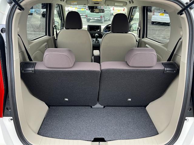 ｅＫワゴン Ｍ　登録届出済未使用車　純正フロアマット　純正サイドバイザー　衝突軽減ブレーキ　フロントシートヒーター　バックカメラ装着車　アイドリングストップ　コーナーセンサー（18枚目）