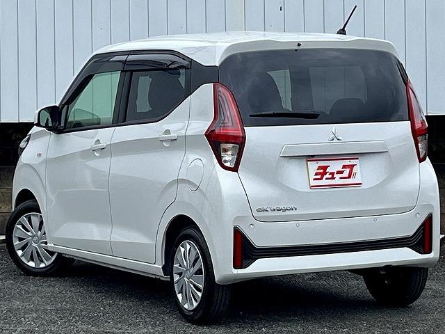ｅＫワゴン Ｍ　登録届出済未使用車　純正フロアマット　純正サイドバイザー　衝突軽減ブレーキ　フロントシートヒーター　バックカメラ装着車　アイドリングストップ　コーナーセンサー（36枚目）