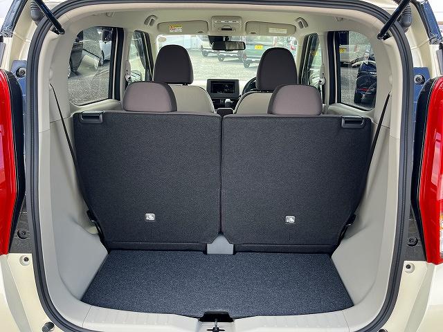 ｅＫワゴン Ｍ　登録届出済未使用車　純正フロアマット　純正サイドバイザー　衝突軽減ブレーキ　フロントシートヒーター　バックカメラ装着車　アイドリングストップ　コーナーセンサー　オートライト（18枚目）