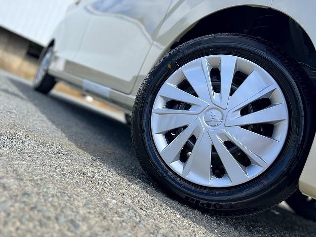 ｅＫワゴン Ｍ　登録届出済未使用車　純正フロアマット　純正サイドバイザー　衝突軽減ブレーキ　フロントシートヒーター　バックカメラ装着車　アイドリングストップ　コーナーセンサー　オートライト（37枚目）
