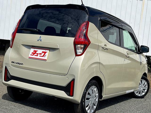 ｅＫワゴン Ｍ　登録届出済未使用車　純正フロアマット　純正サイドバイザー　衝突軽減ブレーキ　フロントシートヒーター　バックカメラ装着車　アイドリングストップ　コーナーセンサー　オートライト（62枚目）