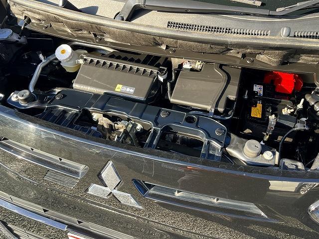 eKスペース M 純正CDデッキ ETC アイドリングストップ 前席シートヒーター キーレス ETC オートライト 電格ミラー 純正フロアマット 純正サイドバイザー(27枚目)