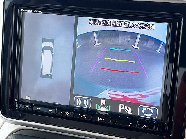 スペーシア ハイブリッドX 2トーンルーフパッケージ アップグレードパッケージ 全方位モニター用カメラパッケージ 純正8型ナビ フルセグ BTオーディオ CD/DVD再生 全方位モニター Wパワスラ 運転席シートヒーター ETC(11枚目)