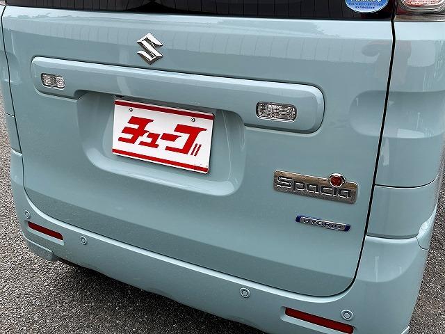 スペーシア ハイブリッドX 2トーンルーフパッケージ アップグレードパッケージ 全方位モニター用カメラパッケージ 純正8型ナビ フルセグ BTオーディオ CD/DVD再生 全方位モニター Wパワスラ 運転席シートヒーター ETC(45枚目)