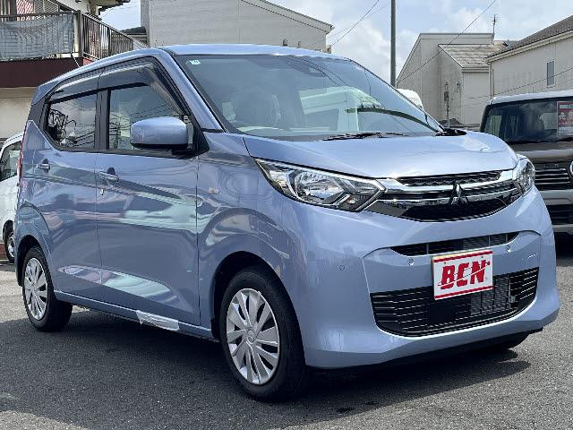 ｅＫワゴン Ｍ　Ｍ＿衝突軽減ブレーキ＿Ｂカメラ＿シートヒーター　オートライト　シートヒーター　バックカメラ　ステアリングリモコン　衝突軽減ブレーキ　Ｂカメラ　アイドリングストップ　ステアリングリモコン　アイドリング（2枚目）