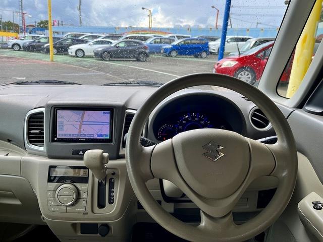 スペーシア X アイドリングストップ 社外メモリーナビ ワンセグ 左側パワースライドドア プッシュスタート キーフリー エアバック ABS 当店下取車(9枚目)