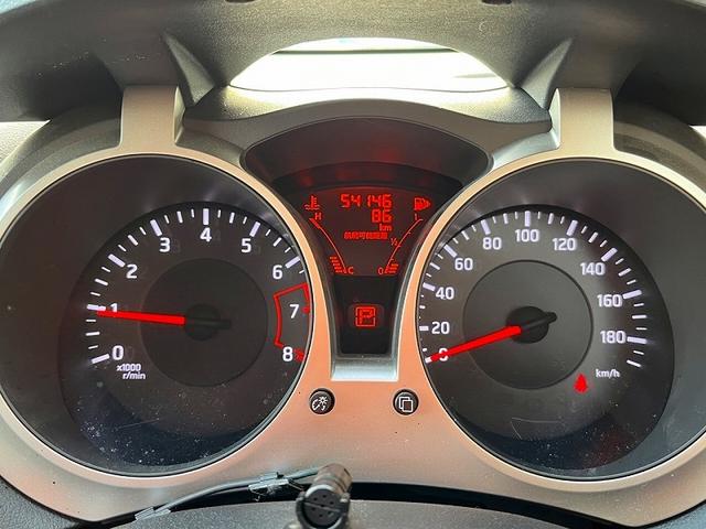 ジューク 15RX タイプV 純正SDナビ フルセグTV バックカメラ プッシュスタート キーフリー HID ETC オートエアコン フォグランプ 電動格納ミラー(10枚目)