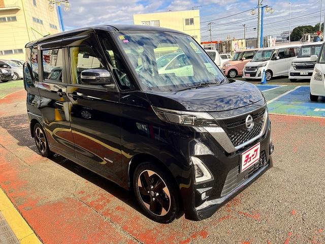 ルークス ハイウェイスター　Ｘ　プロパイロットエディション　プロパイロット　エマージェンシーブレーキ　アイドリングストップ　社外ＳＤナビ　フルセグ　アラウンドビュー　プッシュスタート　キーフリー　両側自動ドア　クルーズコントロール　ＬＥＤ　ＥＴＣ（2枚目）