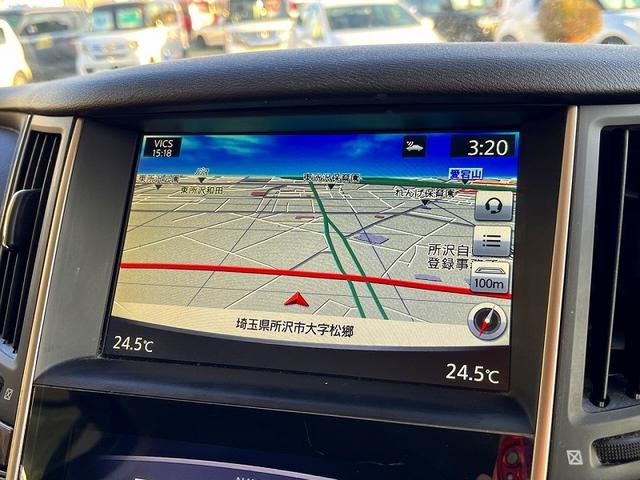 スカイライン ３５０ＧＴ　ハイブリッド　タイプＰ　メーカーＨＤＤナビ　フルセグ　アラウンドビュー　プッシュスタート　キーフリー　ＭＴモードＡＴ　クルーズコントロール　前席パワーシート　前席シートヒーター　ＬＥＤ　ＥＴＣ　当店下取車（10枚目）