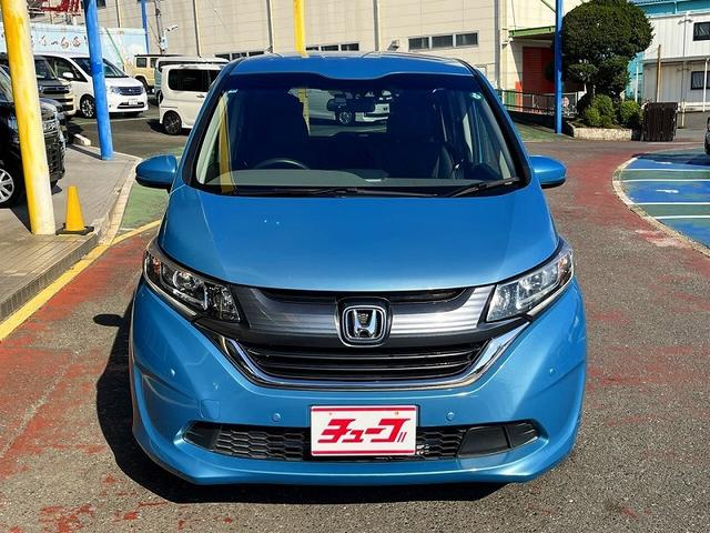 フリード G・ホンダセンシング 7人乗 アイドリングストップ 純正メモリーナビ フルセグ バックカメラ プッシュスタート キーフリー 両側パワースライドドア クルーズコントロール ドラレコ LED ETC ハーフレザーシート(3枚目)