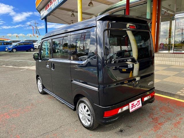 エブリイワゴン ＰＺターボスペシャル　届出済未使用車　スズキセーフティーサポート　アイドリングストップ　純正ディスプレイオーディオ　バックカメラ　プッシュスタート　キーフリー　両側自動ドア　オートステップ　運転席シートヒーター　ＬＥＤ（6枚目）