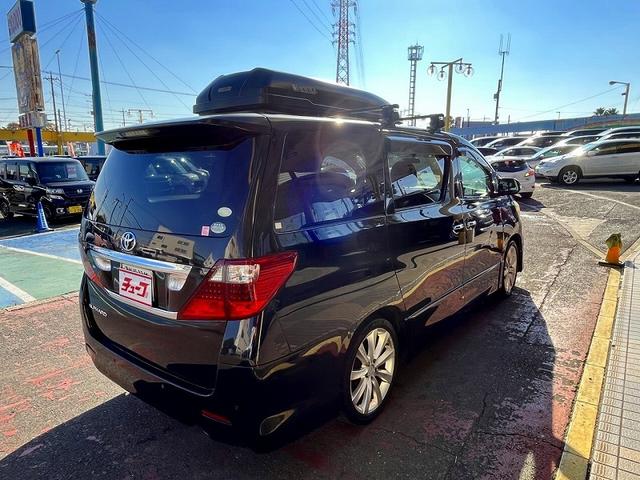 アルファード ２４０Ｓ　純正ＨＤＤナビ　フルセグ　バックカメラ　フリップダウンモニター　プッシュスタート　キーフリー　両側パワースライドドア　サンルーフ　ＭＴモードＡＴ　ＨＩＤ　ＥＴＣ　社外アルミ　当店下取車（5枚目）