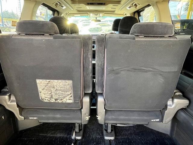 アルファード ２４０Ｓ　純正ＨＤＤナビ　フルセグ　バックカメラ　フリップダウンモニター　プッシュスタート　キーフリー　両側パワースライドドア　サンルーフ　ＭＴモードＡＴ　ＨＩＤ　ＥＴＣ　社外アルミ　当店下取車（7枚目）