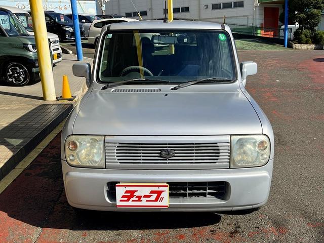 アルトラパン Ｘ　ナビ　ＣＤデッキ　純正アルミ　電動ミラー　アナログ時計　エアバック　エアコン　パワーステアリング　パワーウインドウ　当店下取車（3枚目）