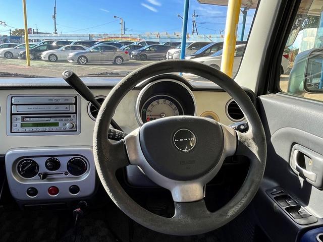 アルトラパン Ｘ　ナビ　ＣＤデッキ　純正アルミ　電動ミラー　アナログ時計　エアバック　エアコン　パワーステアリング　パワーウインドウ　当店下取車（9枚目）