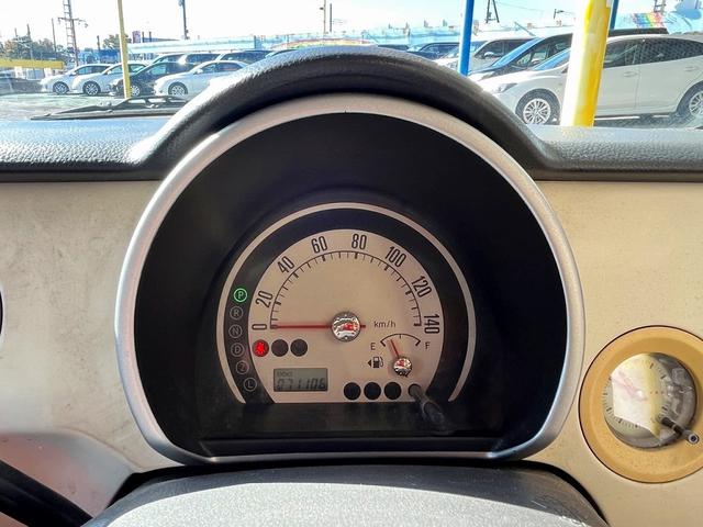 アルトラパン Ｘ　ナビ　ＣＤデッキ　純正アルミ　電動ミラー　アナログ時計　エアバック　エアコン　パワーステアリング　パワーウインドウ　当店下取車（10枚目）