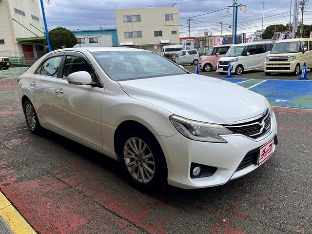 マークX 250G 純正SDナビ フルセグ バックカメラ プッシュスタート キーフリー 運転席パワーシート オートエアコン MTモードAT HID ETC 走行13700KM(2枚目)