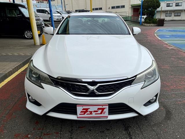 マークX 250G 純正SDナビ フルセグ バックカメラ プッシュスタート キーフリー 運転席パワーシート オートエアコン MTモードAT HID ETC 走行13700KM(3枚目)