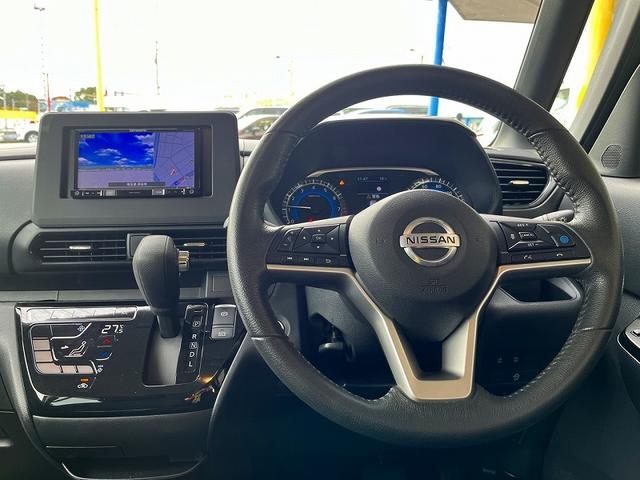 ルークス ハイウェイスター Gターボプロパイロットエディション アイドリングストップ エマージェンシーブレーキ 社外メモリーナビ フルセグ アラウンドビューモニター プッシュスタート キーフリー 両側自動ドア クルーズコントロール LED ETC(9枚目)