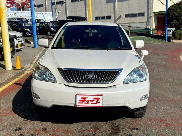 ハリアー 240G Lパッケージリミテッド 社外HDDナビ フルセグ MTモードAT パワーバックドア HID ETC 運転席パワーシート キーレス フォグランプ キーレス 純正アルミ(3枚目)