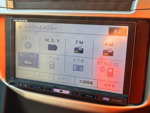 ハリアー 240G Lパッケージリミテッド 社外HDDナビ フルセグ MTモードAT パワーバックドア HID ETC 運転席パワーシート キーレス フォグランプ キーレス 純正アルミ(12枚目)