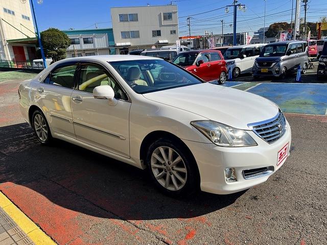 クラウン 2.5アスリート ナビパッケージ 純正HDDナビ フルセグ プッシュスタート キーフリー クルーズコントロール 前席パワーシート プッシュスタート キーフリー MTモードAT ドラレコ(2枚目)