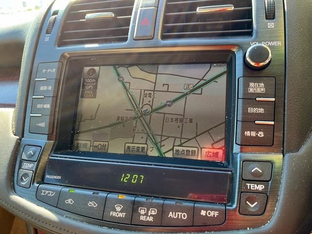 クラウン 2.5アスリート ナビパッケージ 純正HDDナビ フルセグ プッシュスタート キーフリー クルーズコントロール 前席パワーシート プッシュスタート キーフリー MTモードAT ドラレコ(10枚目)