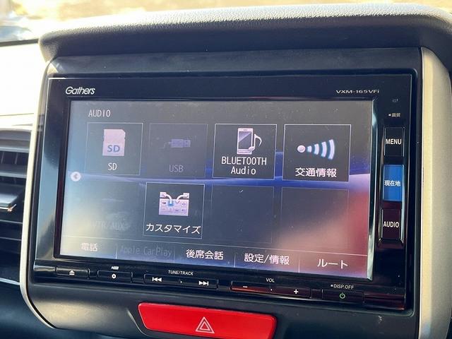 Ｎ－ＢＯＸカスタム Ｇ・ターボＬパッケージ　純正ＳＤナビ　フルセグ　バックカメラ　プッシュスタート　キーフリー　両側自動ドア　パドルシフト　ＨＩＤ　ＥＴＣ　ハーフレザーシート（12枚目）