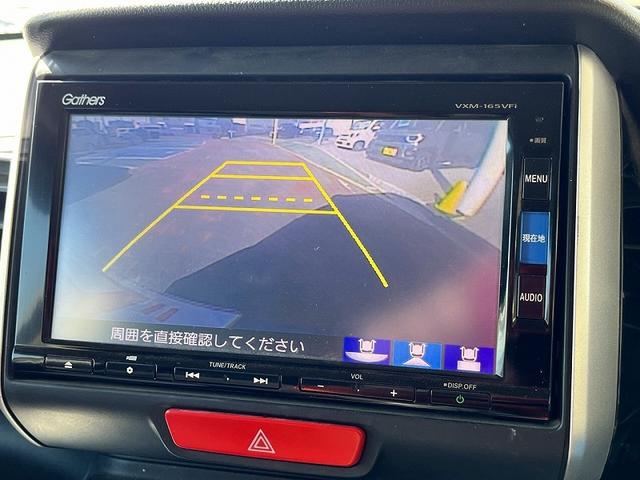 Ｎ－ＢＯＸカスタム Ｇ・ターボＬパッケージ　純正ＳＤナビ　フルセグ　バックカメラ　プッシュスタート　キーフリー　両側自動ドア　パドルシフト　ＨＩＤ　ＥＴＣ　ハーフレザーシート（13枚目）