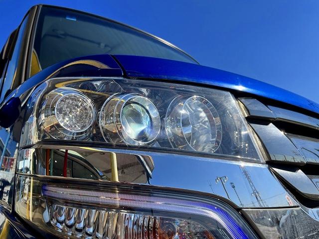 Ｎ－ＢＯＸカスタム Ｇ・ターボＬパッケージ　純正ＳＤナビ　フルセグ　バックカメラ　プッシュスタート　キーフリー　両側自動ドア　パドルシフト　ＨＩＤ　ＥＴＣ　ハーフレザーシート（26枚目）