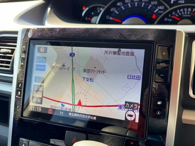 タント カスタムＸ　トップエディションＳＡＩＩＩ　スマートアシストＩＩＩ　アイドリングストップ　純正ＳＤナビ　フルセグ　全方位カメラ　プッシュスタート　キーフリー　両側自動ドア　運転席シートヒーター　ＬＥＤ　ＥＴＣ　ドラレコ（11枚目）