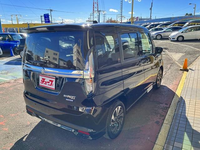 ソリオバンディット ハイブリッドMV 登録済未使用車 セーフティーサポート アイドリングストップ プッシュスタート キーフリー 両側自動ドア クルーズコントロール ヘッドアップディスプレイ LED(5枚目)