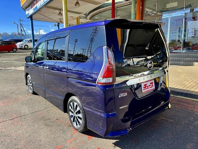 セレナ ハイウェイスター　ＶセレクションＩＩ　ワンオーナー　アイドリングストップ　エマージェンシーブレーキ　プロパイロット　純正ＳＤナビ　フルセグ　フリップダウンモニター　アラウンドビューモニター　両側自動ドア　クルコン　ＬＥＤ　ＥＴＣ　ドラレコ（6枚目）