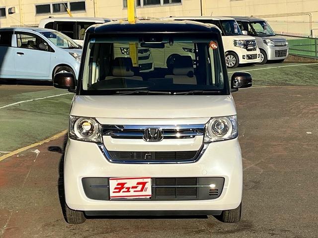 Ｎ－ＢＯＸ Ｌ・ターボ　ホンダセンシング　純正ＳＤナビ　フルセグ　バックカメラ　プッシュスタート　キーフリー　両側自動ドア　前席シートヒーター　クルーズコントロール　パドルシフト　前後ドラレコ　ＬＥＤ　ＥＴＣ（3枚目）